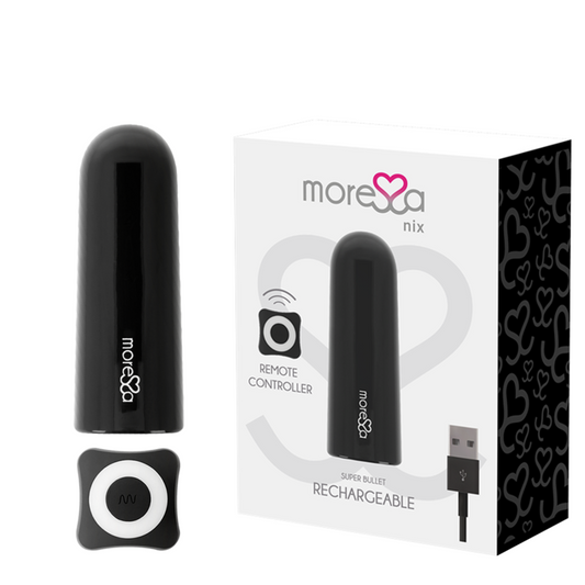 Moressa Nix Vibrador Control Remoto Negro
