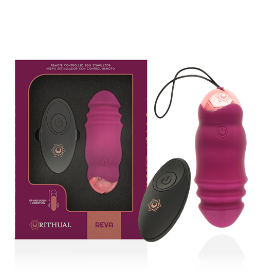 Rithual Reva Egg Sistema de Control Remoto Arriba y Abajo + Vibración