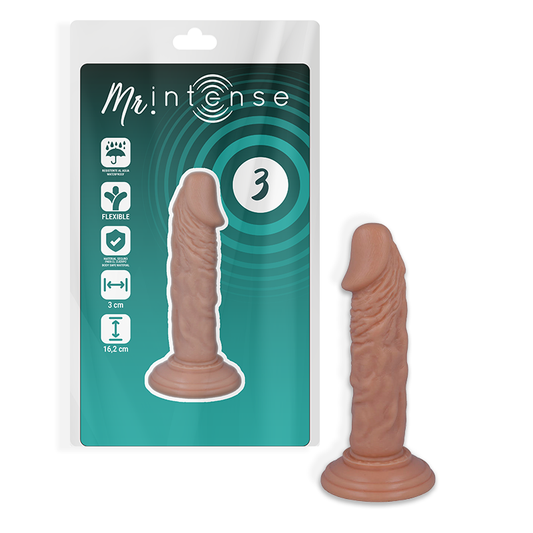 Mr Intense - 3 Penes Realistas 16.2 cm -O- 3 cm