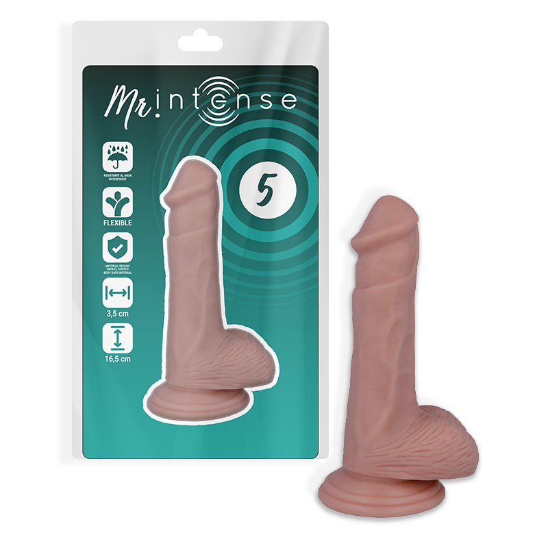 Mr Intense 5 Realistic Penis 16.5 Cm -o- 3.5 Cm