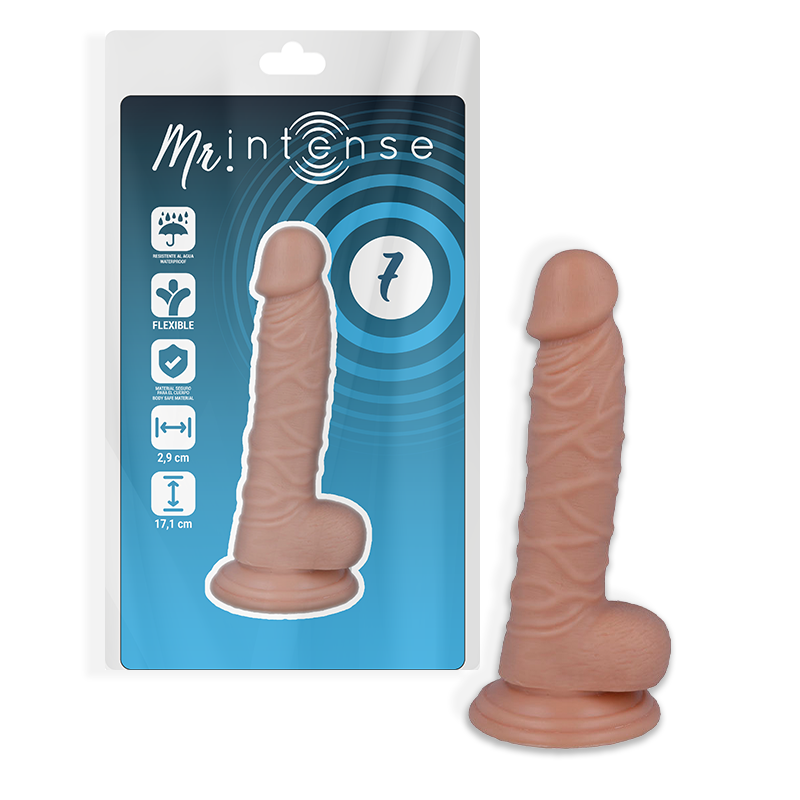 Mr Intense 7 Realistic Penis 17.1 Cm -o- 2.9 Cm