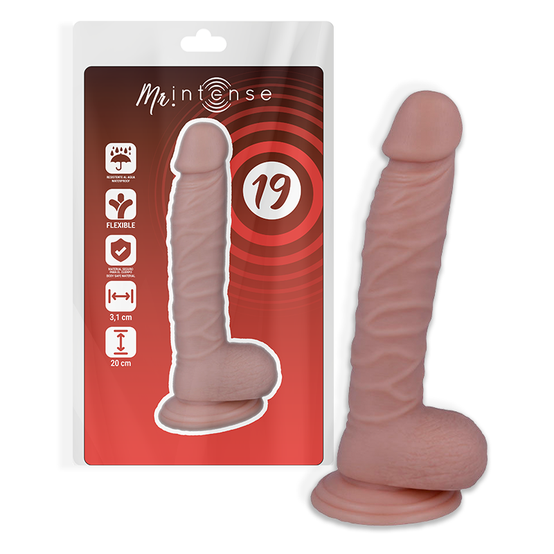 Mr Intense 19 Realistic Penis 20 Cm -o- 3.1 Cm