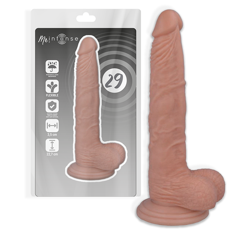 Mr Intense 29 Realistic Penis 22.7 Cm -o- 3.5 Cm