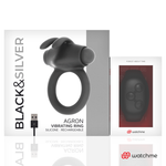 Black&Silver - Agron Anel de Controle Remoto Watchme