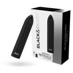 Black&Silver - Bala Magnética Vibrante Negra Kernex 2 Negra
