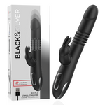 Black&Silver - Vibe Estimulante Kenji Compatível Com A Tecnologia Watchme Wireless