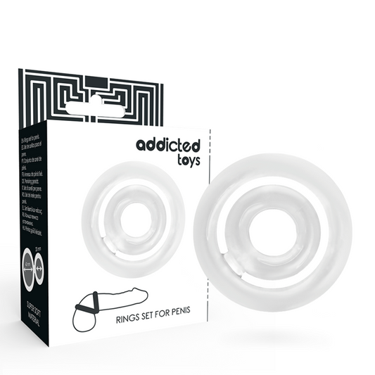 Addicted Toys - Potenz- C-Ring Pénis Transparente