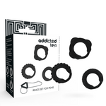 Addicted Toys - Conjunto de Anel C - Preto