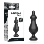 Addicted Toys -Plug Anal Sexual 13.6 cm Preto