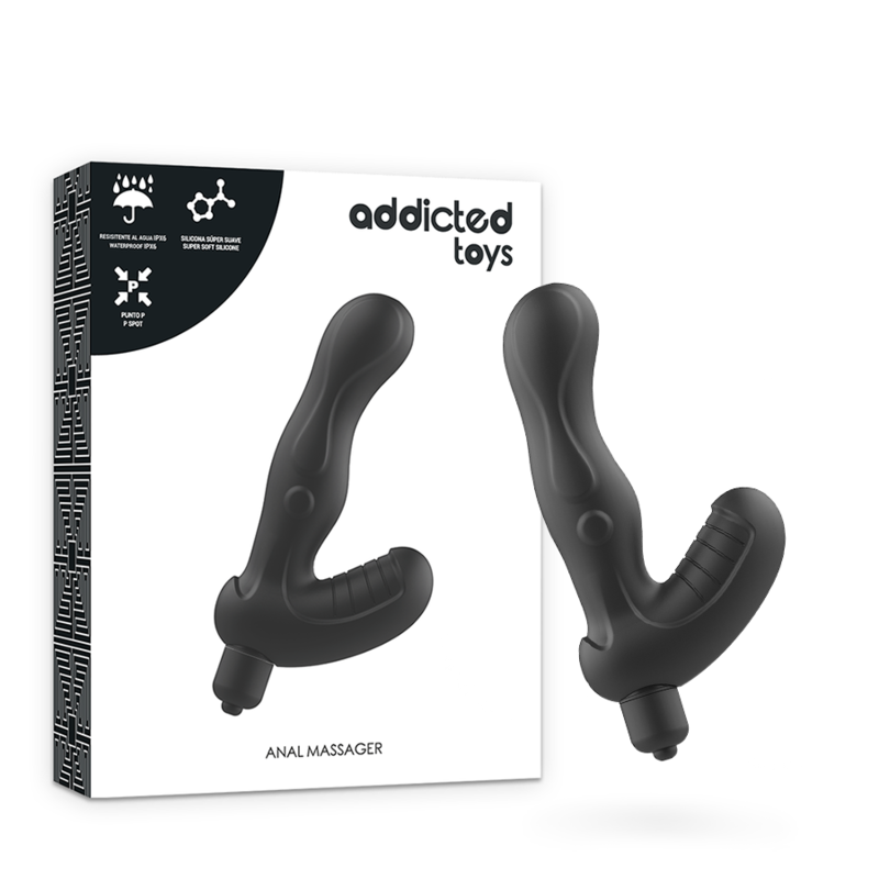 Addicted Toys P-spot Vibe Estimulador Anal de Próstata de Silicone