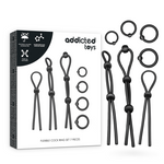 Addicted Toys Set de Anillos de Silicona Flexible 7 ud.