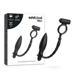 Adicto Toys Plug Anal con Anillo Vibrador