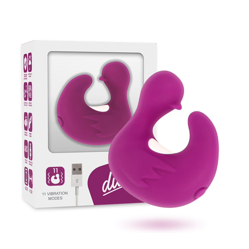 Coverme Dedal de Pato Estimulante de Silicona Recargable Duckymania