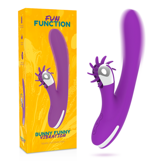Función divertida Conejo Vibrador Divertido 2.0