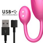 Oninder Ovo Vibrante Tóquio Rosa 7,5 X 3,2 Cm Aplicativo Gratuito