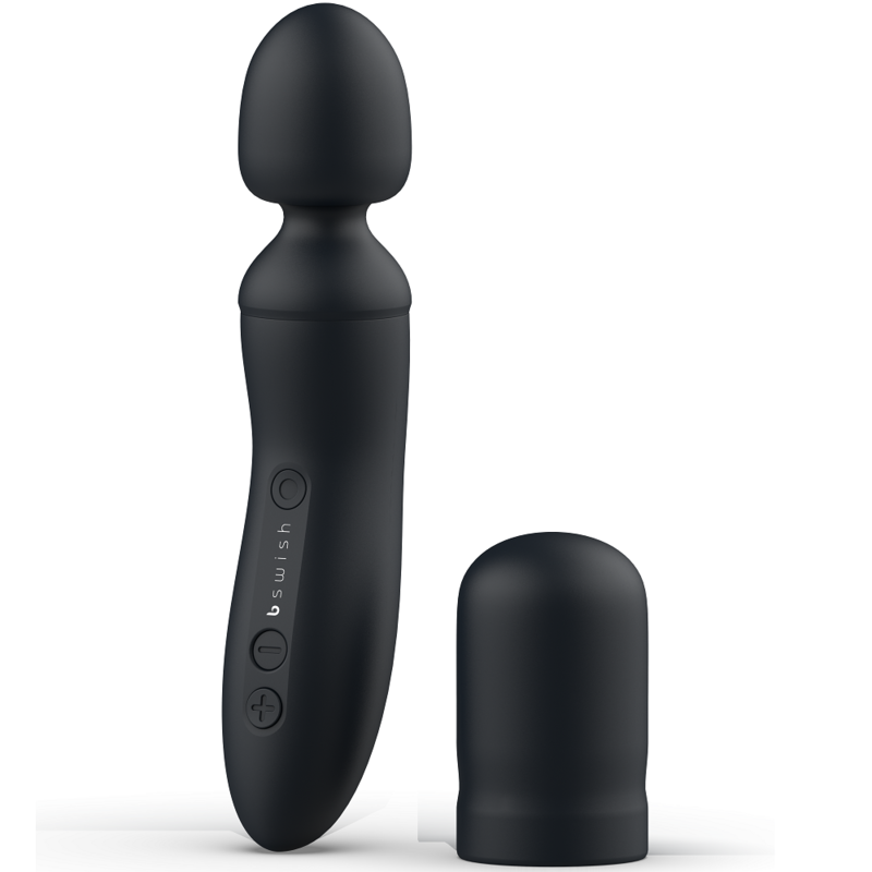 B Swish Varita Vibrador Bthrilled Premium Negro