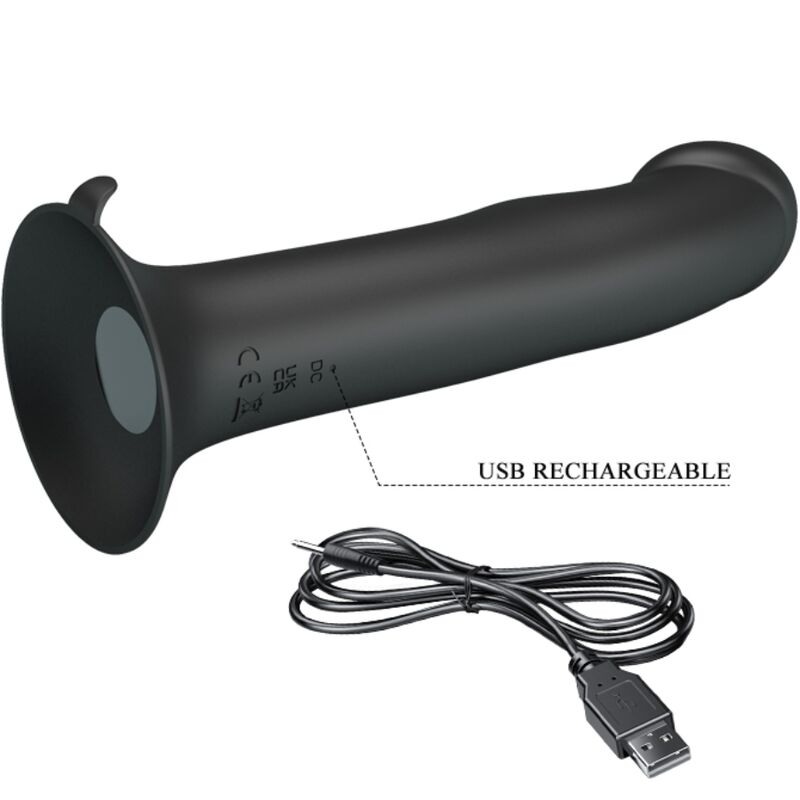 Vibrador y succionador de clítoris Pretty Love Murray Negro