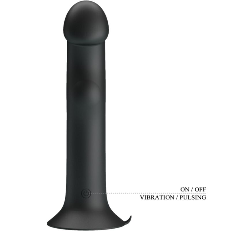 Vibrador y succionador de clítoris Pretty Love Murray Negro