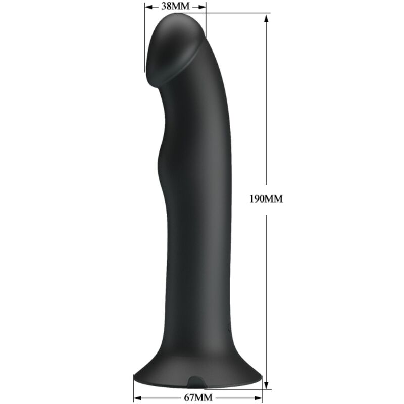Vibrador y succionador de clítoris Pretty Love Murray Negro