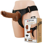 Pretty Love Arnês Cuecas Arnês Universal Com Dildo Micheal 20 Cm Preto
