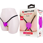 Pretty Love - Heartbeat Clitoris Massager 10 Modos de Vibração Roxo