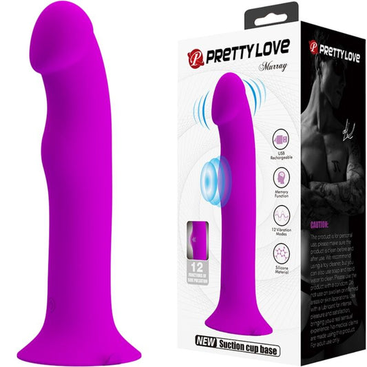 Pretty Love Vibrador Murray y Estimulador Punto G Morado