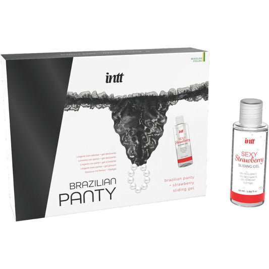 Intt Releases Calça Preta Brasileira Com Pérolas e Gel Lubrificante 50 Ml