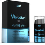 Intt Poderoso Gel Vibrante Estimulante Íntimo Efecto Frío 15 ml
