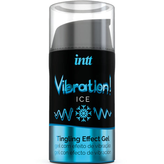Intt Poderoso Gel Vibrante Estimulante Íntimo Frio Effect 15 ml