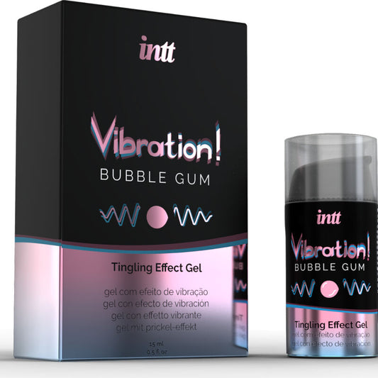 Intt Poderoso Estimulante Íntimo Líquido Goma Vibrante 15ml