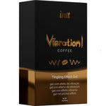 Intt Poderoso Gel Vibrante Líquido Estimulante Íntimo Café 15 ml