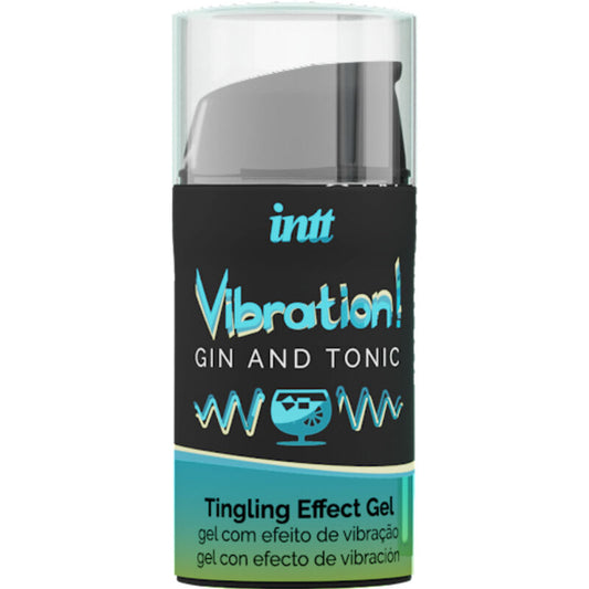 Intt Poderoso Estimulante Íntimo Líquido Vibrador Gel Gin & Tonic 15ml
