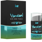 Intt Poderoso Estimulante Íntimo Líquido Vibrador Gel Gin & Tonic 15ml