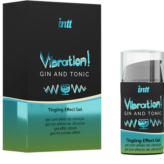 Intt Poderoso Estimulante Íntimo Líquido Vibrador Gel Gin & Tonic 15ml