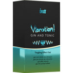 Intt Poderoso Estimulante Íntimo Líquido Vibrador Gel Gin & Tonic 15ml