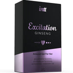 Intt Lubricants Gel Estimulante y Excitante Íntimo Calor Activador de Deseo Sexual