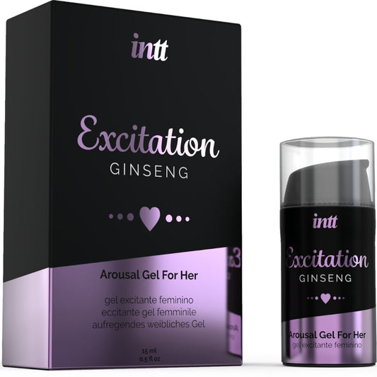 Intt Lubricants Gel Estimulante e Excitante Íntimo Calor Ativador de Desejo Sexual