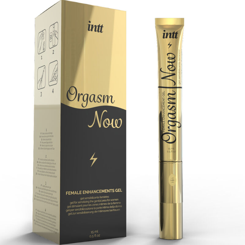 Intt Lubricants Gel Estimulante Vaginal Intenso Con Aplicador Vibrador