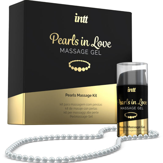 Intt Pearls in Love Massage Gel - Kit para Massagem com Pérolas