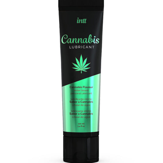 Intt Lubricants - Lubrificante Íntimo à  Base de Água Com Sabor de Cannabis