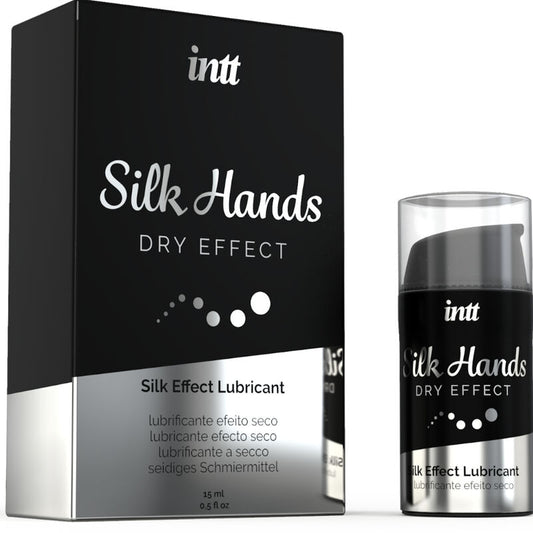 Intt Lubricants Silk Mãos Lubrificante Concentrado Fórmula de Silicone 15 Ml