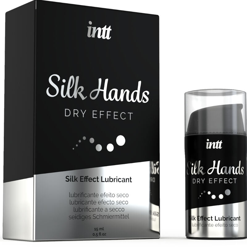 Intt Lubricants Silk Manos Lubricante Concentrado Fórmula de Silicona 15 Ml