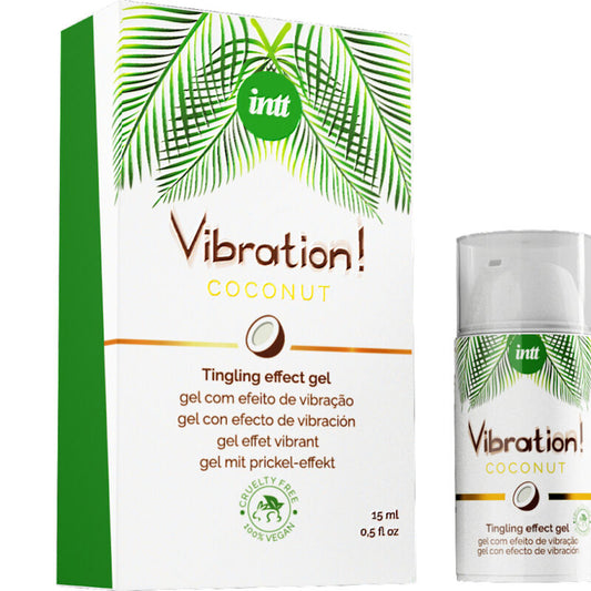 Intt Vibration Gel Poderoso Estimulante Vibrador Líquido Vegano 15 ml