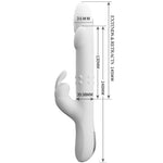 Pretty Love Vibrador Reese Com Rotao de Prata