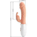 Pretty Love Vibrador Coelho da Páscoa com Estimulador