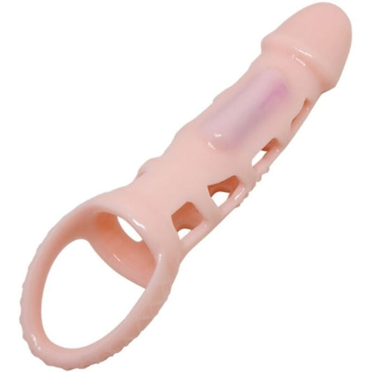 Pretty Love - Capa Extensor de Pénis Harrison Com Vibrao e Ala 13.5 cm