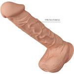 Baile Belo Encontro Bergrisi Dildo Realístico Flexível 26 Cm Natural