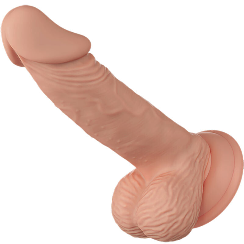 Baile - Encontro Lindo Zebulon Dildo Flexível Realista 19,4 cm Natural