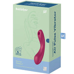 Satisfyer Curve Trinity 1 Air Pulse Vibration Vermelho