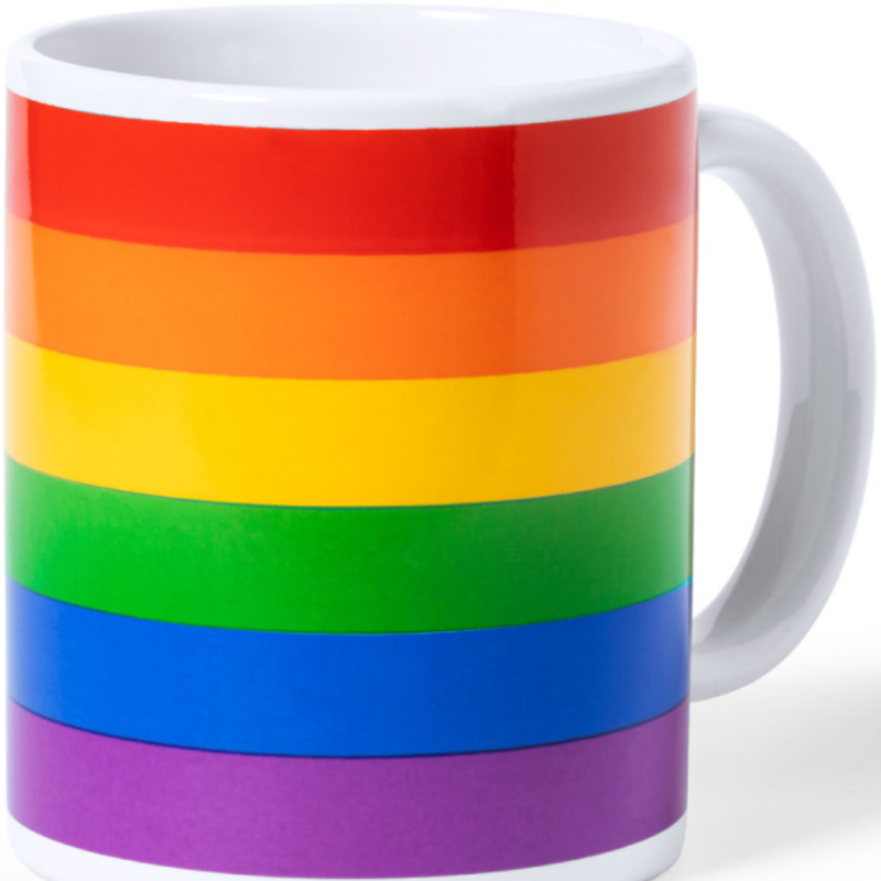 Pride - Copa Bandeira Lgbt Em Caixa Individual Kraft /Pt/Pt/En/Fr/It/